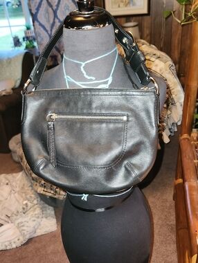 Black Couch Hobo Bag